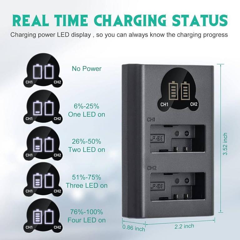 Dual Fast Charger for Sony Alpha Cameras