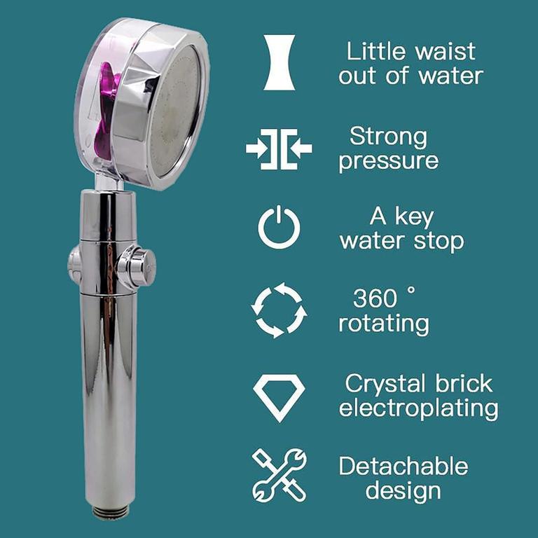 360 Degree Rotating Shower Head
