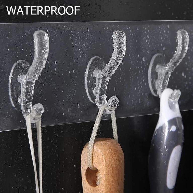 Transparent Self-Adhesive Hooks Image 3