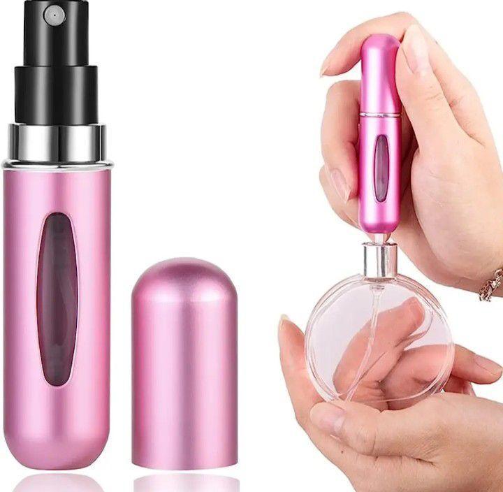 5ml Perfume Atomizer Spray Bottle (metal body) For Travel Portable Mini Perfume Refillable Atomizer Container, Mini Perfume Refills Empty Spray Perfume Container - 3