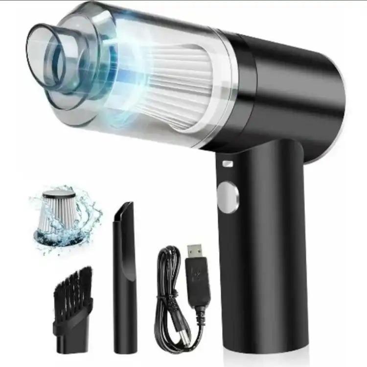 Cordless 3-in-1 Dual Mode Handheld Vacuum Cleaner with LED Light for Home and Car Cleaning - 1