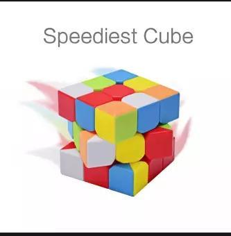 Qiyi Warrior S 3x3 Stickerless Rubik's Cube - Fast Speed Magic Cube for Puzzles and Educational Fun - 2