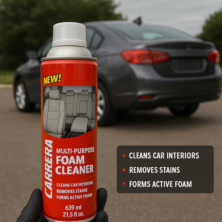 Carrera Foam Cleaner Usage