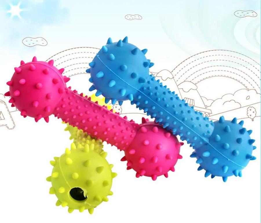 Puppy Dental Chew Toy - Rubber Bone for Fetch and Training - PS404 - PS-TO - 1