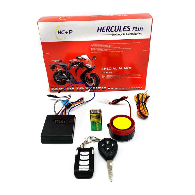 Hercules Plus Motorcycle Alarm System Image 1