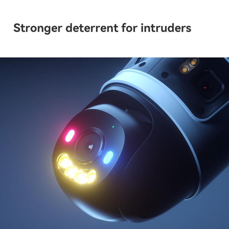 IMOU Cruiser-Triple (11MP) 3+3+5MP HD Matrix with Click2 Track Multi-Lens Capability, Recording Mode, AIgo Play, and Dual SD Card Support - 12