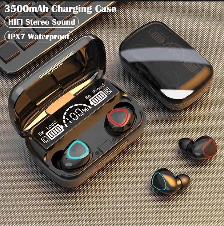 TWS Bluetooth 5.3 Wireless Earbuds with Noise Cancellation, Touch Controls, and LED Display – Waterproof In-Ear Headphones Compatible with Android & iPhone - 4