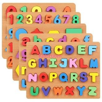 Colorful Wooden Puzzle 5