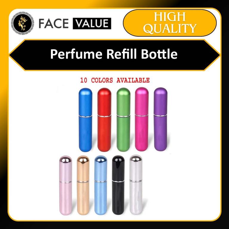 Face Value 5ml Perfume Automizer Spray Bottle for Travel | Mini Perfume Refill Bottle - 1