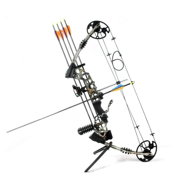 Junxing M120 Compound Bow - 20-70 Lbs Adjustable Draw - (Complete Set) - 6