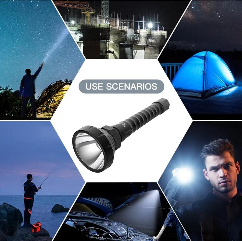 DP-959C LED Rechargeable Torch Image 9