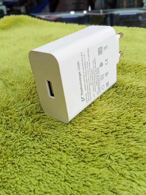 Vivo Flash Charger 44W Adapter with Type C Cable for Vivo Smartphones - Fast Charging Engine for V20, V21e, V23, and more - 3