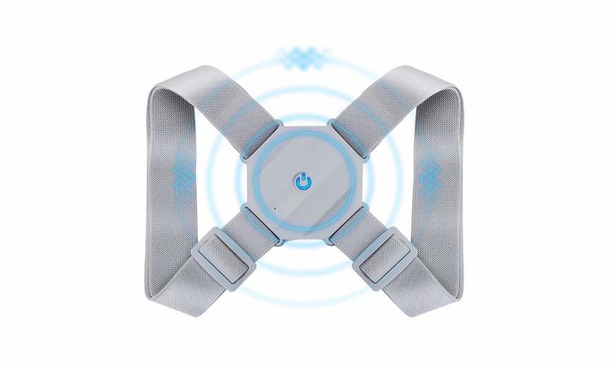 Smart Posture Corrector Vibration Belt with USB Rechargeable Sensor for Adjustable Upper Back and Lumbar Support for Adults and Children - 8
