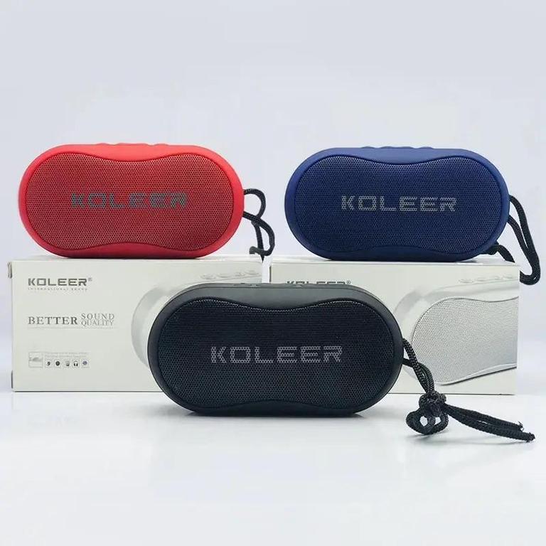 KOLEER S29 Wireless Portable Bluetooth Speaker with Hi-Fi Sound and FM Radio - 4