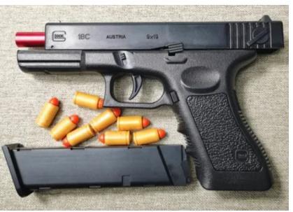 Ejecting 18 Automatic Machine For Kids Toy Machine Blaster with Continous Shooting Educational Model Launcher For Adult Boys - 2