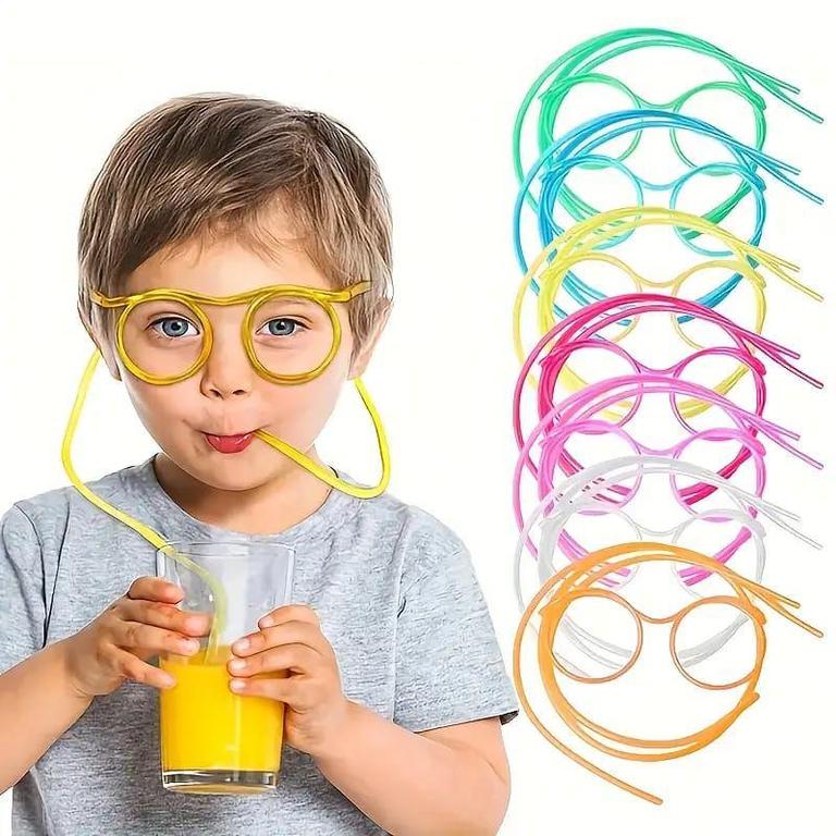 Flexible Straw Glasses Image 1