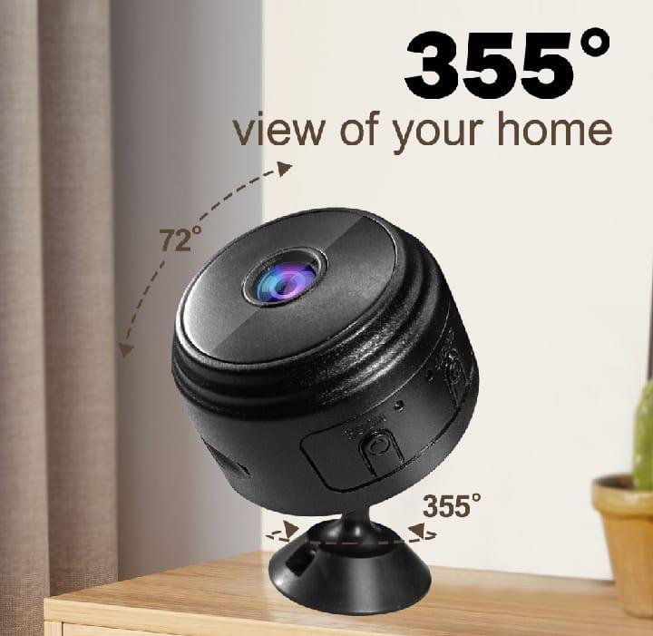 A9 Wifi Mini Camera 1080HD | Wireless Wifi Mini Camera | Wireless Camera Monitoring HD Camera Mini Smart Camera | A9 Camera Mini CCTV WDR Sensor Mini Wifi IP Camera with Day and Night Vision | Security Camera for Home with Mobile Supported Application - 5