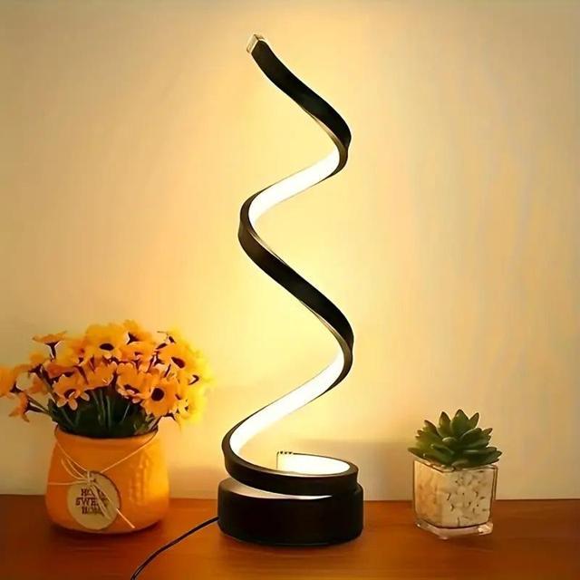 Spiral LED Table Lamp - 1