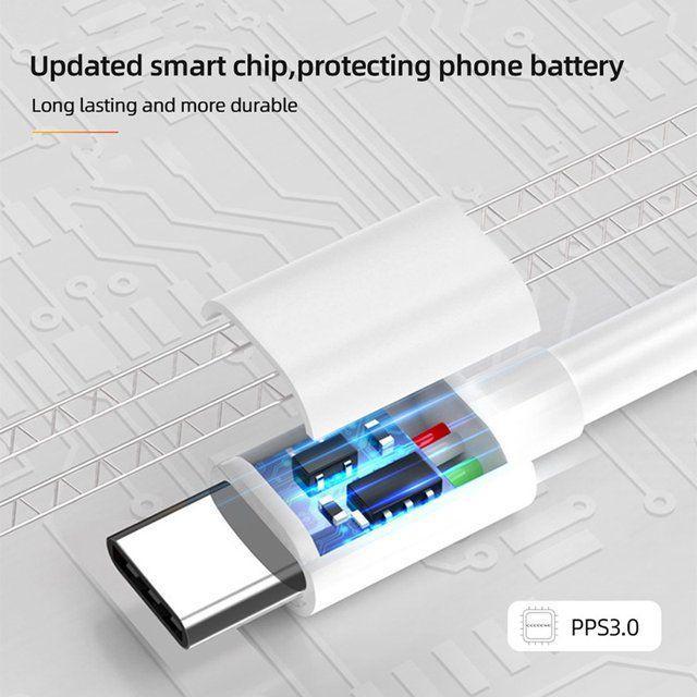 Original Xiaomi 33W Turbo Charge Cable 6A Usb Type C Charger For Mi 11/Mi 10 Pro 5G/Mi 10 5G/ Mi 10T Pro/Mi 10T Pro 5G/Mi 10T 5G/Mi Note 10 Lite/ Mi Note 10 Pro/Mi Note 10/Mi 9 Pro 5G/Mi 9 Pro/Mi 9T Pro/Redmi Note 9 Pro 5G/Redmi K30S/Redmi 10X - 3