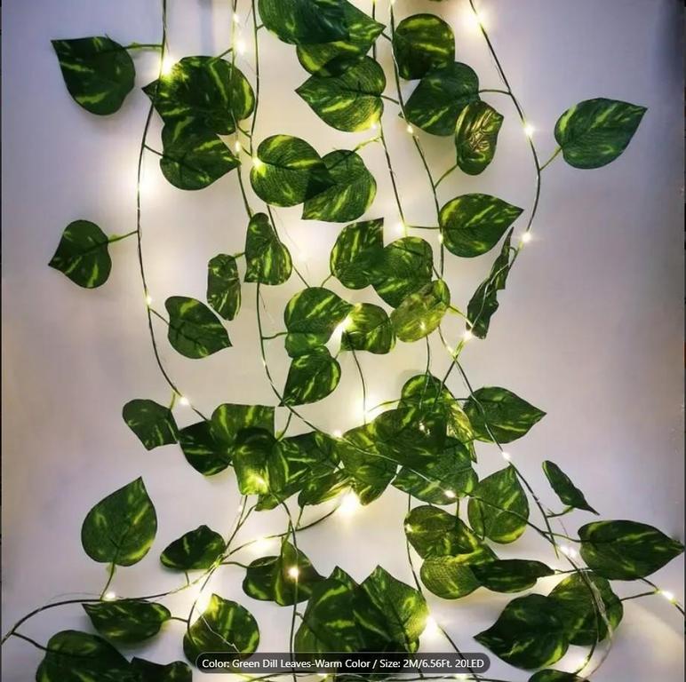 Pothos LED String Lights Detail