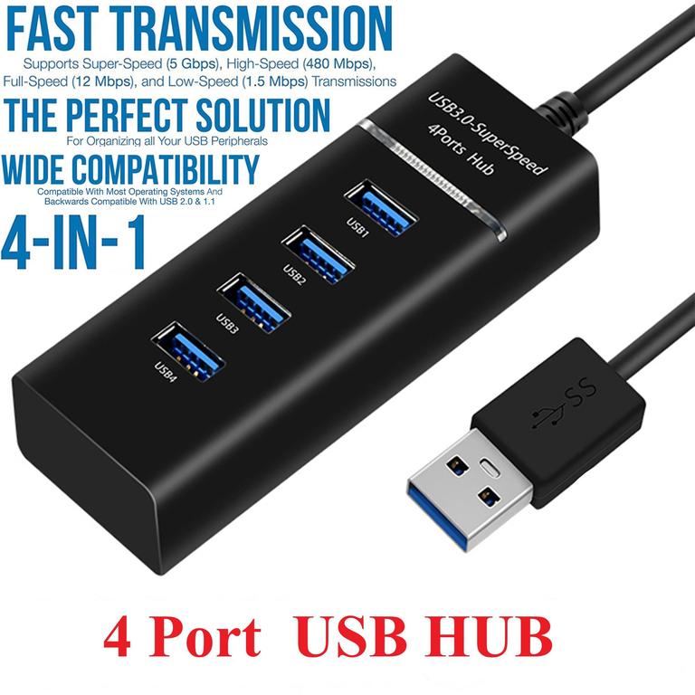 USB Hub - 4 Ports View
