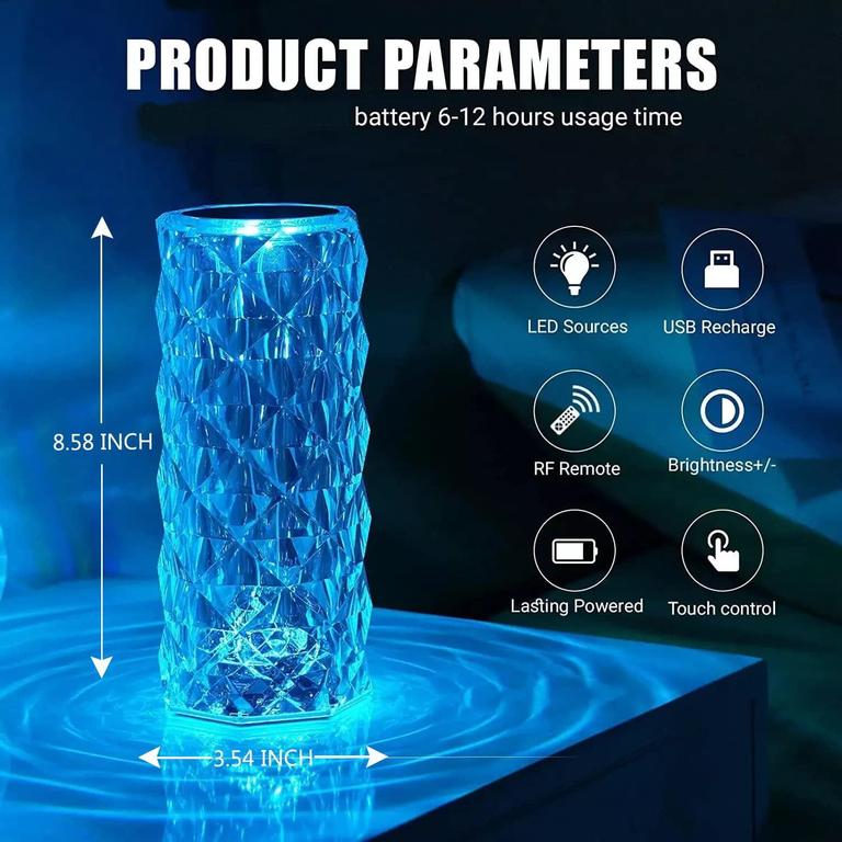 Crystal Lamp Image 2