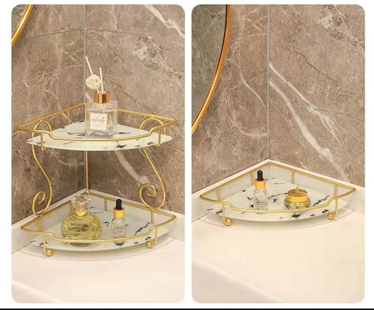 Triangular Bathroom Corner Shelf Image 2