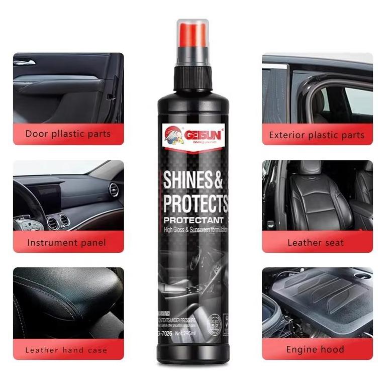 Car dashboard polish example 3
