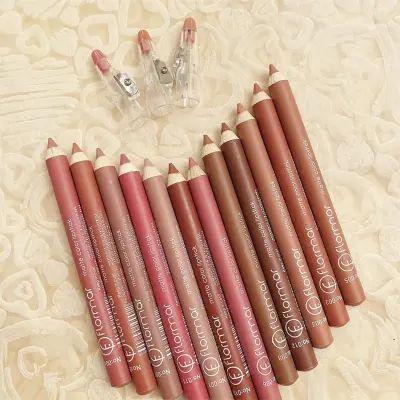 Cosmaticsx1.com Lipstick Pencil Set of 12 – Lip Liners and Pencils - 1