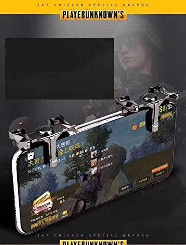 Black PUBG Trigger Controller Mobile Game For Pubg/Cod/Free Fire Best High Quality With Box - 7