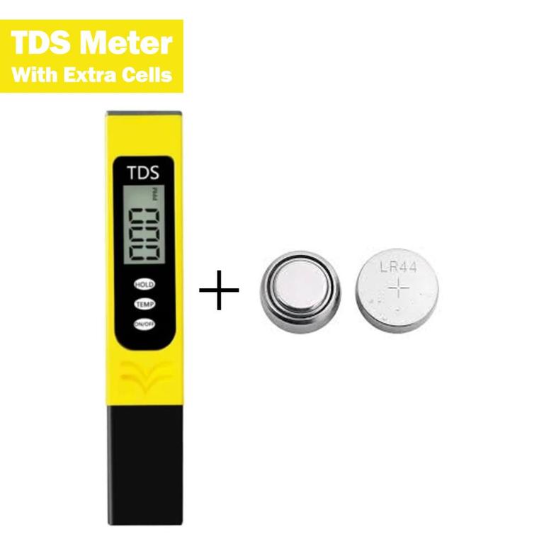 TDS Tester Digital LCD Water Quality Meter for Home Use - High Precision TDS Testing Pen, Digital TDS Meter for Water Quality Testing - Accurate Reading | Ideal for RO & Drinking Water - 4