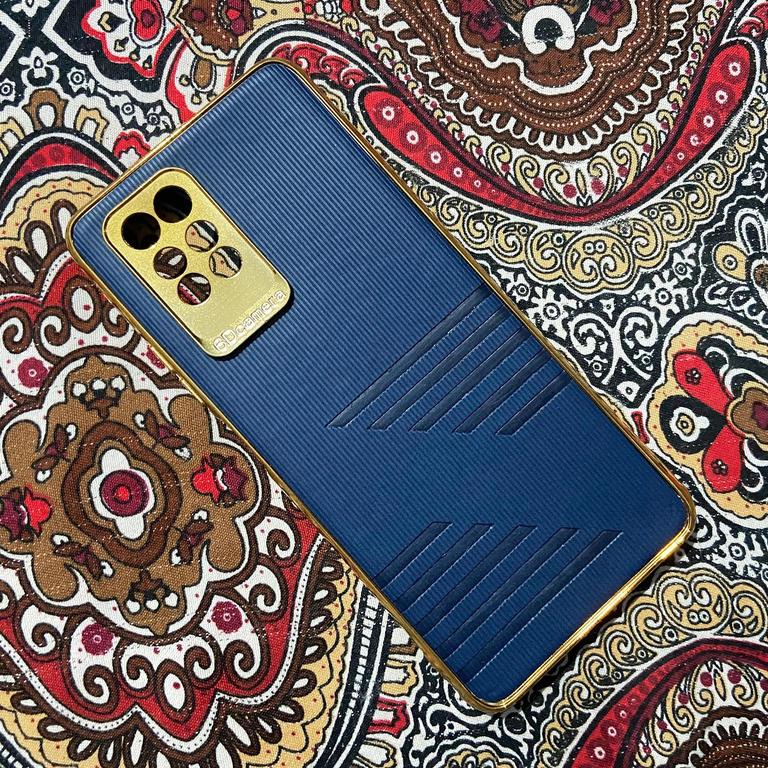 Infinix Note 10 Pro Leather Texture Case Front View