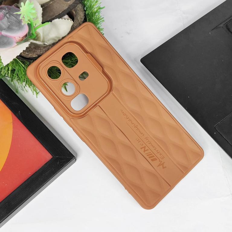 Soft Matte 3D Wave Pattern Case for Infinix Note 50 Pro with Camera Lens Protection - 1