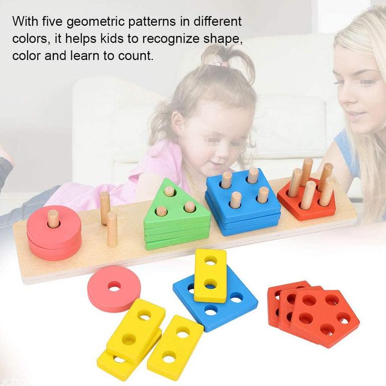 Wooden Geometric Toy 4