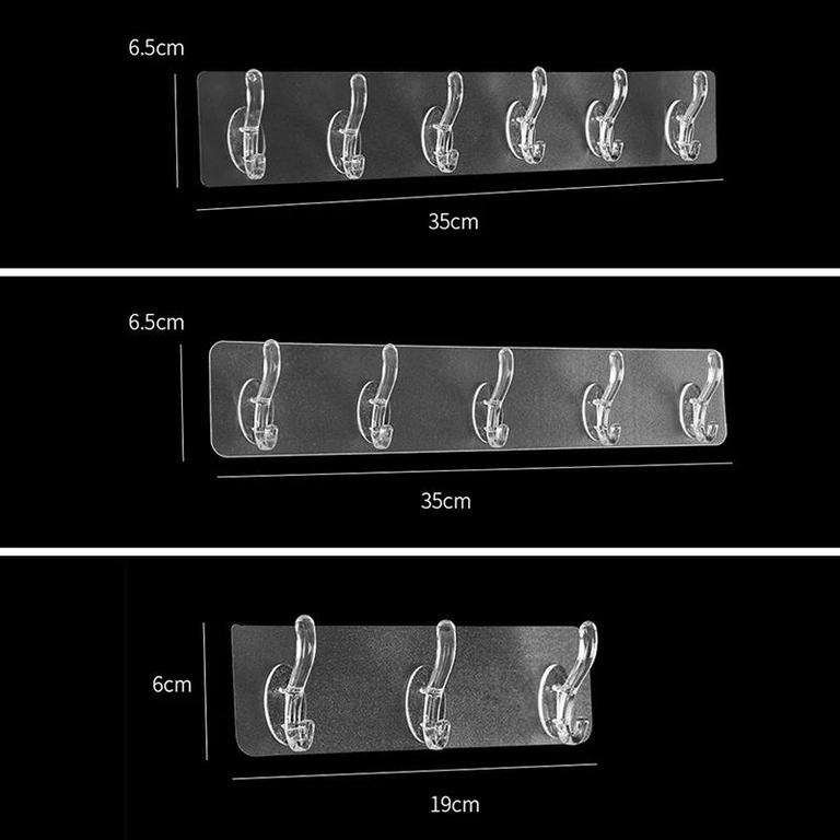 Transparent Self-Adhesive Hooks Image 4