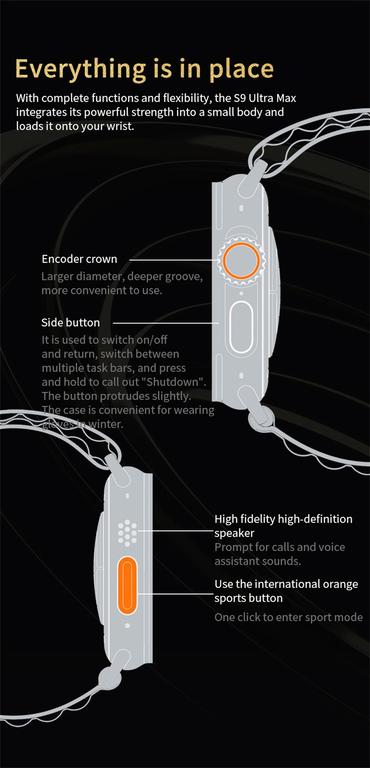 S9 Ultra Max Smart Watch - Image 7