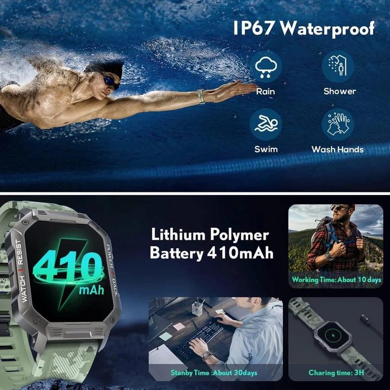 DT108 Smart Watch Display Example
