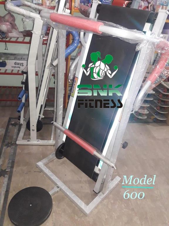 Manual Flat Treadmill Foldable With Twister - 1