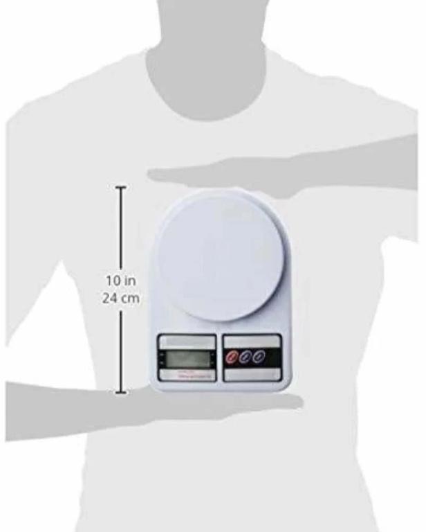 Face Value Multipurpose Portable Electronic Digital Weighing Scale Weight Machine (10 Kg ) - 8