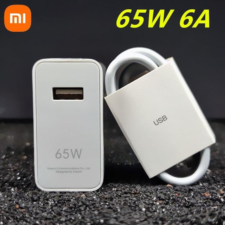 Xiaomi 65W GaN Adapter Turbo Charger QC 4.0 for Fast Charging Redmi Note 9 Pro, Mi 11, POCO X3, and More - 3