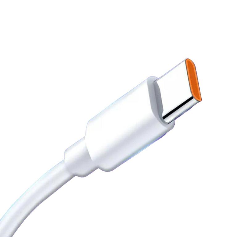 Xiaomi Turbo Type-C Charging Cable 6A Fast Charge Compatible with Mi11, Note10, K40 Pro Series - 1