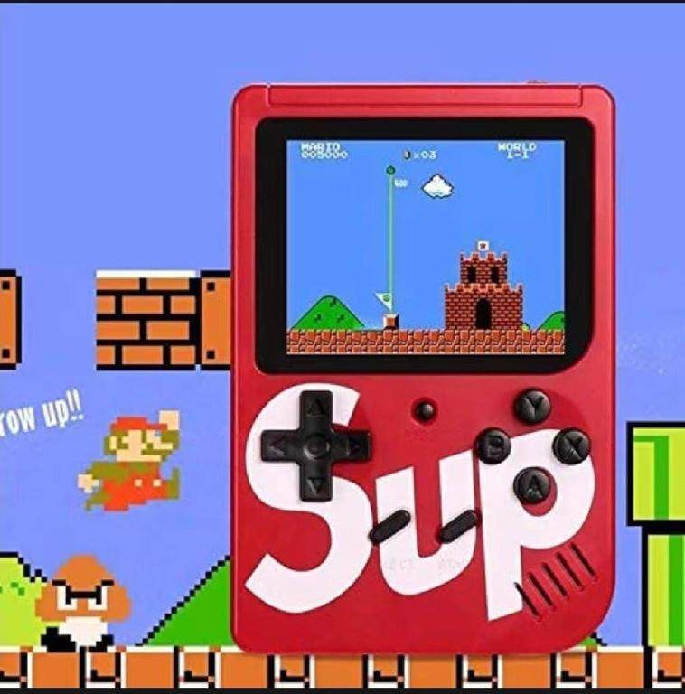 SUP Game Box Plus Console With Controller 400 in 1 Retro Video Games For Kids Handheld Game PAD Gamebox Connects with LCD / TV - 1