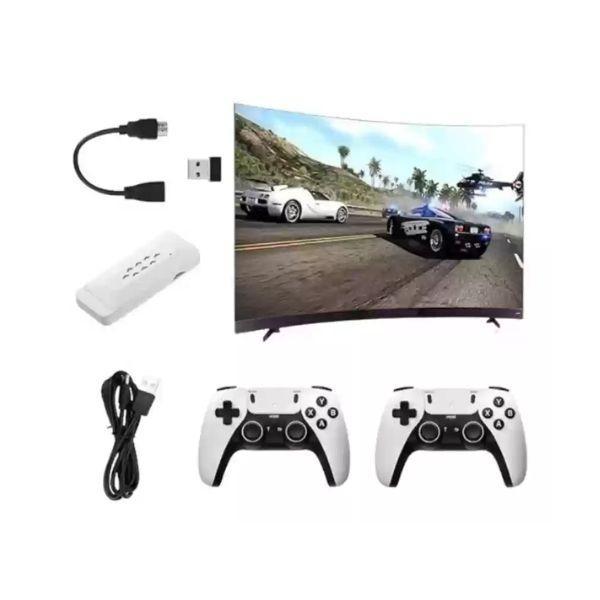 M22 Game Stick, 64 GB 30,000 Plus games and 52 Plus Emulator games, Video Game Console Retro Classic Games 2.4G Double Wireless Controller for PSP/PS1/Neogo/GBA/SNES - 4
