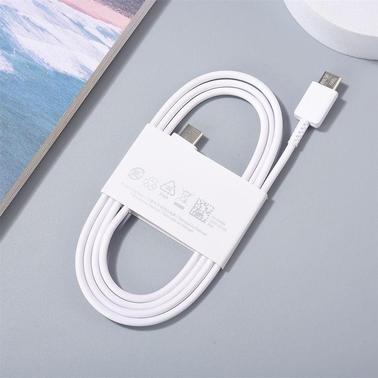 Original Samsung 45W 1.8M, 1M, C To C Type PD Super Fast Charging Cable 1/1.8M For Galaxy S21 S22 S23 S24 Ultra Plus USB Type C Cables A55 A54 A53 Note 20 10+ - 4