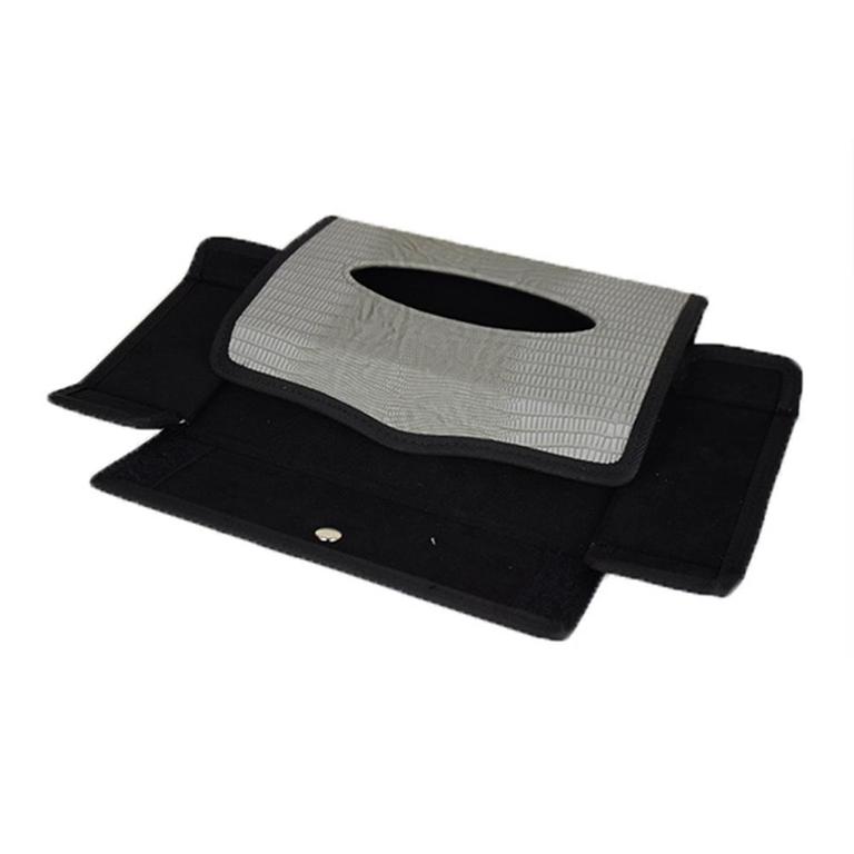 Tiger Print Car Tissue Box
