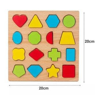 Colorful Wooden Puzzle 2
