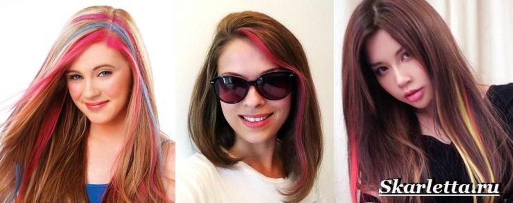 Pack Of 4️⃣ - Temporary Hair Colour Chalks - Get Colorful in Minutes:temporary hair color, hair chalks, non-toxic, easy to use, washable, vibrant colors, pop of color, mix and match, safe for all ages. - 2