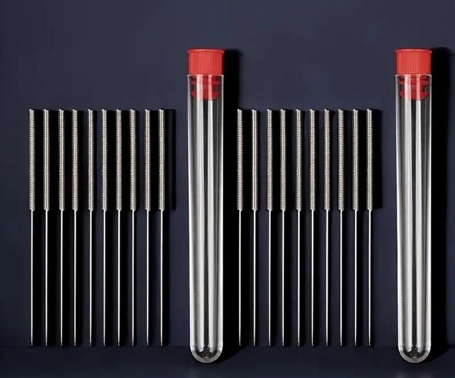 Stainless Steel 3D Printer Nozzle Cleaning Kit with Needles: Sizes 0.2mm to 1.0mm for Hotend Maintenance - Compatible with MK8, MK10, V6, Ender, CR10, and More - 8