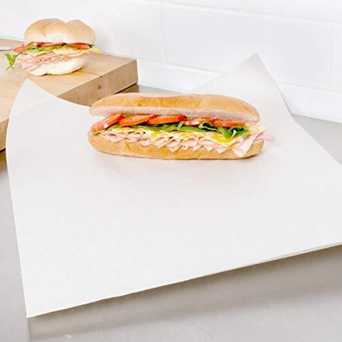 Butter Paper | Baking Paper | Shawarma Wrapping Paper | Food Wrapping Paper  Sheets- 7.5 x 9.5 inches Size - 3