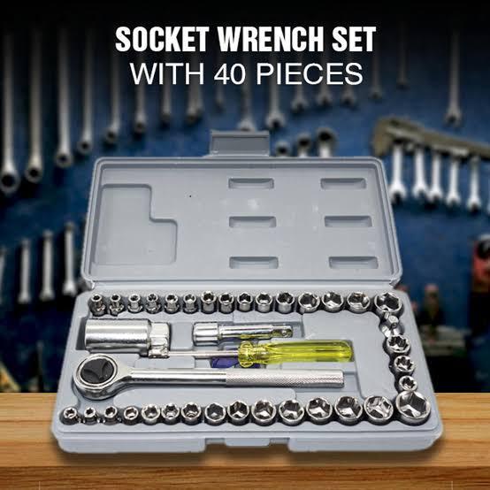 Aiwa 40 Piece Socket Wrench Set